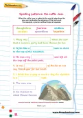 Spelling patterns: the suffix -less worksheet
