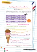 Spelling patterns: the suffix -ly worksheet