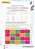 Spelling rules: plurals worksheet