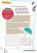Spot apostrophe mistakes worksheet