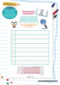 Summarising paragraphs