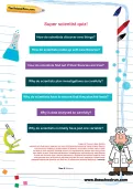 Super scientist quiz!
