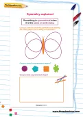 Symmetry explained worksheet