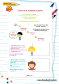 Think-of-a-number puzzles