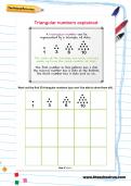 Triangular numbers explained