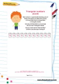 Triangular numbers puzzle
