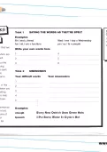 Tricks to help with tricky spellings worksheet