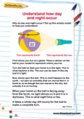 Understand how day and night occur