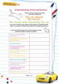 Understanding active and passive worksheet