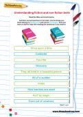 Understanding fiction and non-fiction texts worksheet