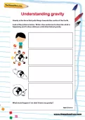 Understanding gravity worksheet