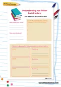 Understanding non-fiction text structure worksheet