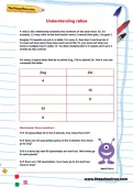 Understanding ratios worksheet