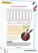 Understanding subtraction worksheet