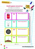 Useful gases around us worksheet