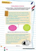 Using ellipsis in stories worksheet