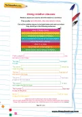 Using relative clauses football worksheet
