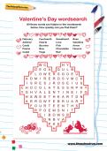 Valentine's Day wordsearch
