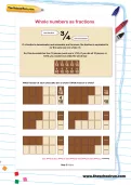 Whole numbers as fractions
