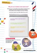 Why do our bodies need exercise worksheet