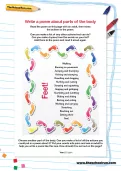 Write a poem about parts of the body