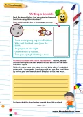 Writing a limerick worksheet