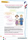 Writing a poem based on common sayings