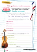 Writing active and passive sentences worksheet