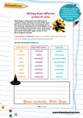 Writing from different points of view