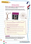 Writing similes worksheet