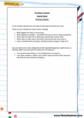 Writing to explain worksheet