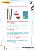 Y3 problem-solving: multiplication worksheet