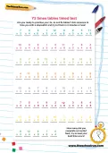 Y3 times tables timed test