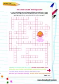 Y4 criss-cross word puzzle