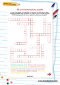 Y6 criss-cross word puzzle