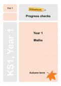 Y1 maths Progress checks, TheSchoolRun