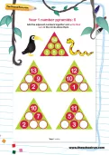 Year 1 number pyramids: 5