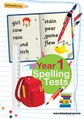 Year 1 spelling tests pack