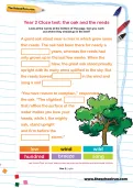 Year 2 Cloze test: the oak and the reeds