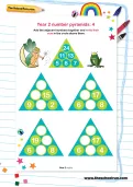Year 2 number pyramids: 4