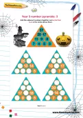 Year 3 number pyramids: 3