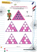 Year 3 number pyramids: 4