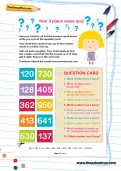 Year 3 place value quiz