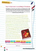 Year 4 Cloze test: Jo and Meg’s Christmas