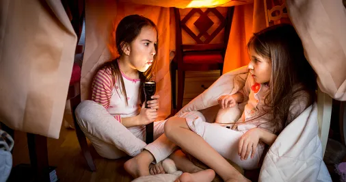 A child's guide to writing a scary story