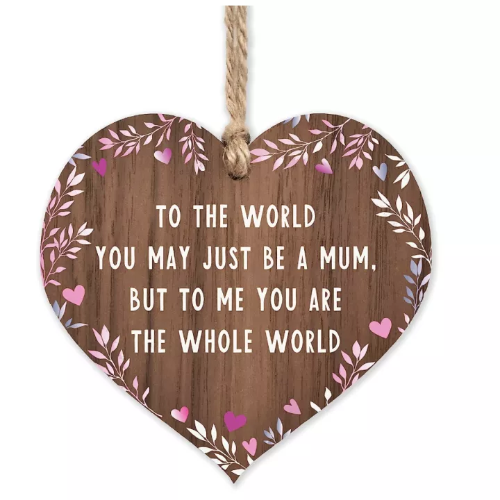 Mother's Day wooden plaque