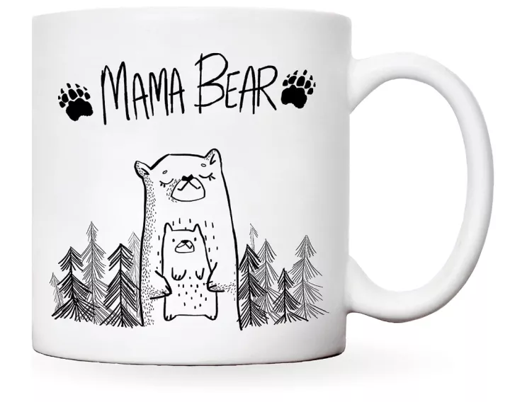 Mummy bear mug