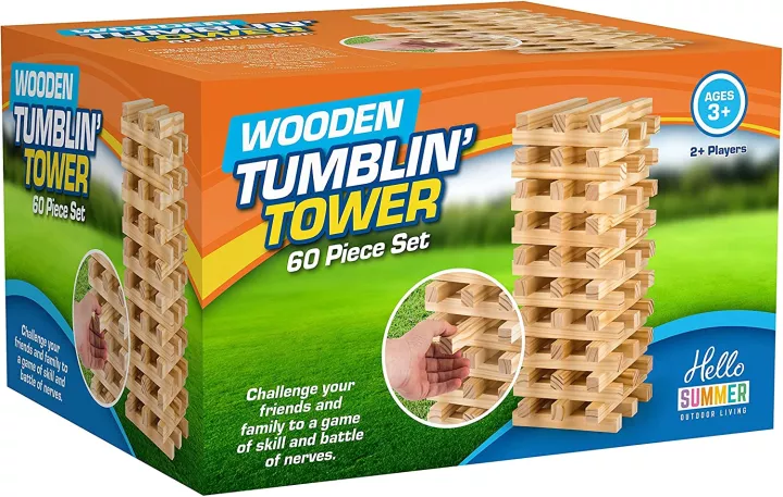 Big tumbling blocks outdoor game
