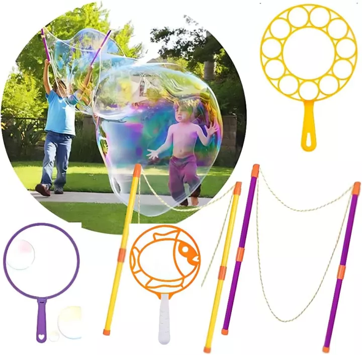 Outdoor bubble set for kids
