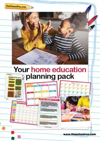 Home education planning pack